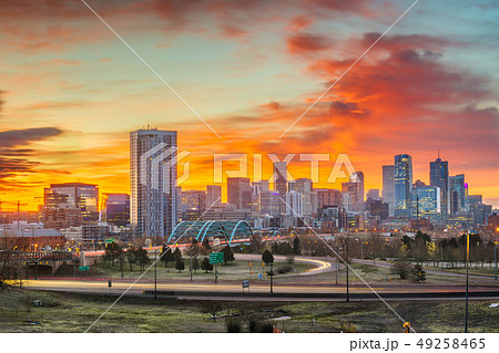 Downtown Denver, Colorado, USA Skyline Downtown Denver, Colorado, USA Skyline 49258465