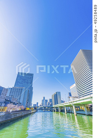 大阪　キタ　堂島　中之島　都市景観　　　 49258489