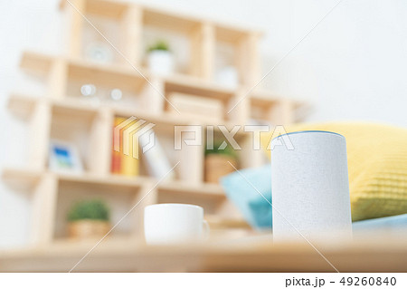 スマートスピーカー　AIスピーカー　音声認識 49260840