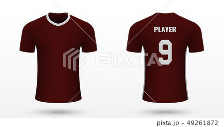 Realistic soccer shirt Realistic soccer shirt 49261872
