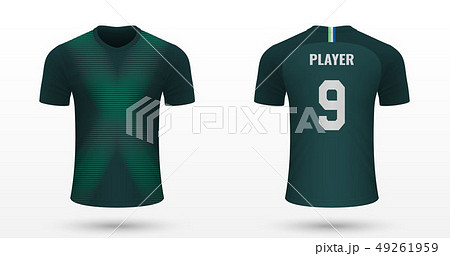 Realistic soccer shirt 49261959