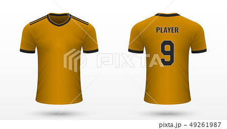 Realistic soccer shirt 49261987