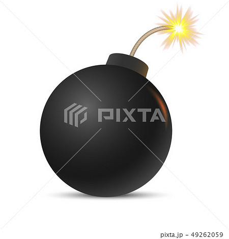 Cartoon bomb  49262059