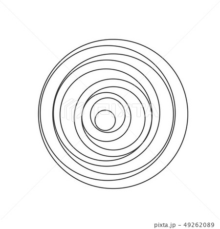 Circular spiral sound wave Circular spiral sound wave 49262089