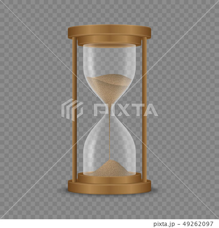 Sand hourglass clock 49262097