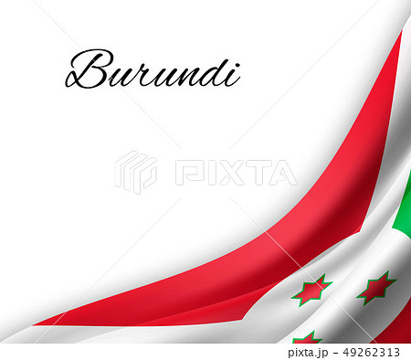 waving flag on white background. waving flag on white background. 49262313