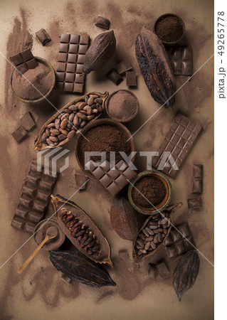 Set of Chocolate candies collection 49265778