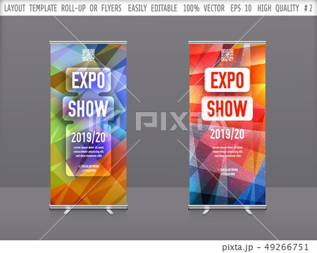 Set of Vector template layout  roll up, flyer. 49266751