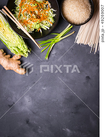 Asian cooking ingredients Asian cooking ingredients 49269007