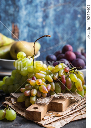 Fresh natural fruits 49269401