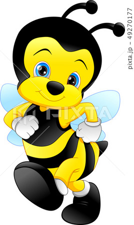 funny bee cartoon funny bee cartoon 49270177