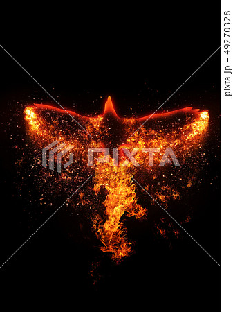 火の鳥のイラスト素材 49270328 Pixta