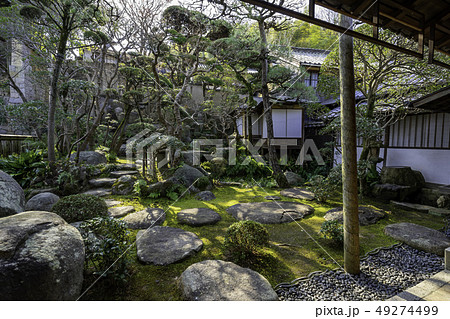 岡山 倉敷市玉島 玉島町並み保存地区 西爽亭 庭園 岡山 倉敷市玉島 玉島町並み保存地区 西爽亭 庭園 49274499