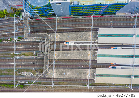 THSR Kaohsiung Station with train passing. THSR Kaohsiung Station with train passing. 49277785