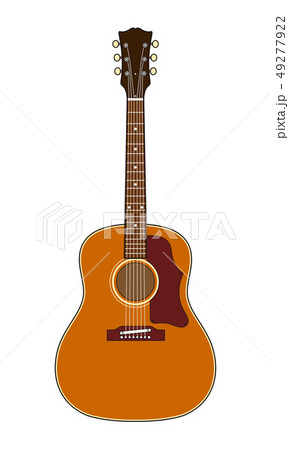 アコースティックギター Acoustic Guitarのイラスト素材