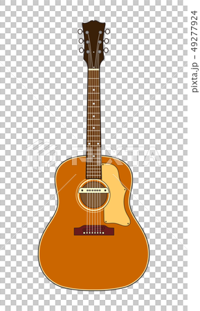 アコースティックギター Acoustic Guitarのイラスト素材