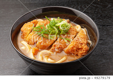 カツカレーうどん 49279179