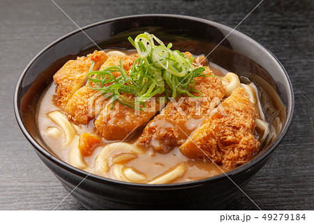 カツカレーうどん 49279184