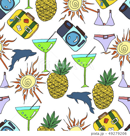 Travel and vacation concept, summer theme. 49279206