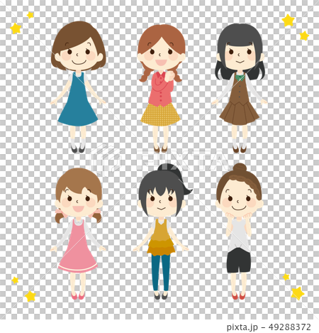 微笑的女孩 49288372