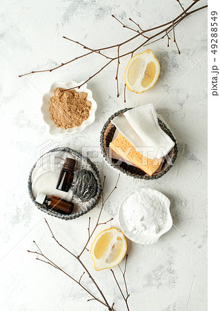 Eco friendly natural cleaning tools and products, 49288549