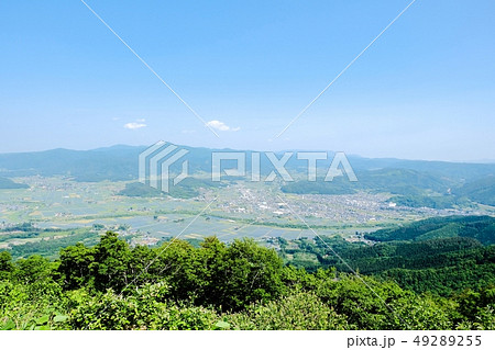 高清水展望台から望む遠野の町並み 高清水展望台から望む遠野の町並み 49289255