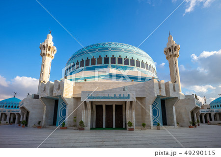 King Abdullah I Mosque in amman, jordan 49290115