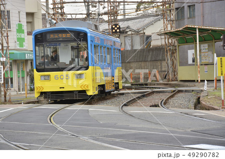 大阪市街地・路面電車の走る町 大阪市街地・路面電車の走る町 49290782