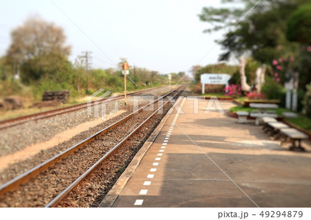 Train station and railway 49294879