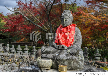 Buddha statues in Adashino Nenbutsuji temple 49297357