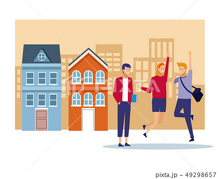 Students at city 49298657