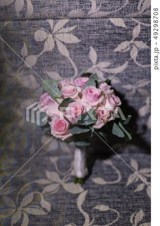 Very beautiful fresh wedding bouquet of flowers. Very beautiful fresh wedding bouquet of flowers. 49298708