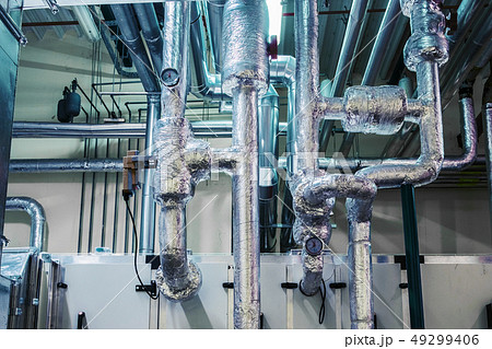 air conditioner, commercial, insulation, pipeline 49299406