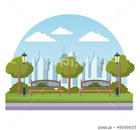 empty city park 49300035