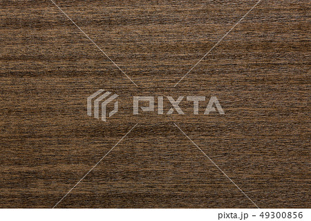 Strict veneer texture in dark colour. Veneer background. 49300856
