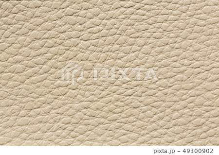 Light beige leather background with relief surface. 49300902