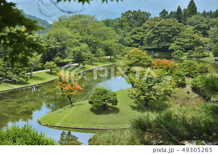 修学院離宮　浴龍池　京都 49305265