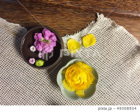 花茶 春 テーブル 49308934