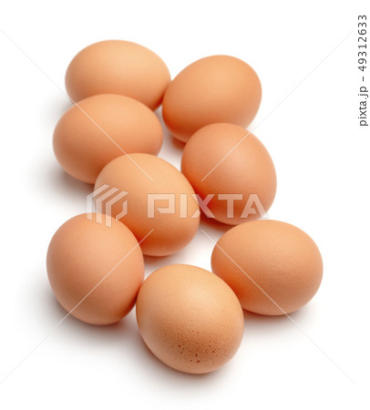 set of egg isolated set of egg isolated 49312633