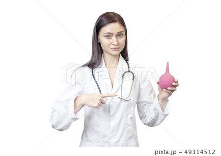 doctor points to enema doctor points to enema 49314512