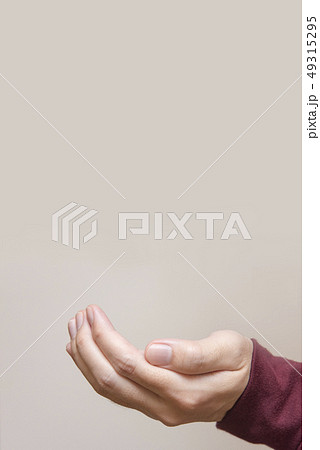 手のひら 49315295