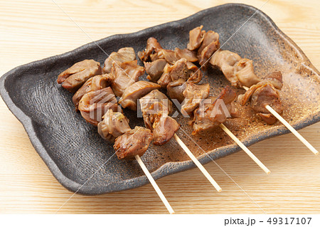 砂肝の焼き鳥 49317107
