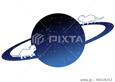 環の上でのイラスト素材
