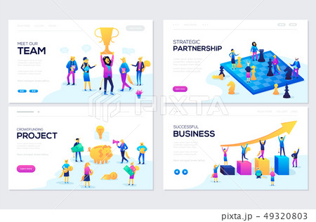 Website and mobile website development illustration concepts Website and mobile website development illustration concepts 49320803