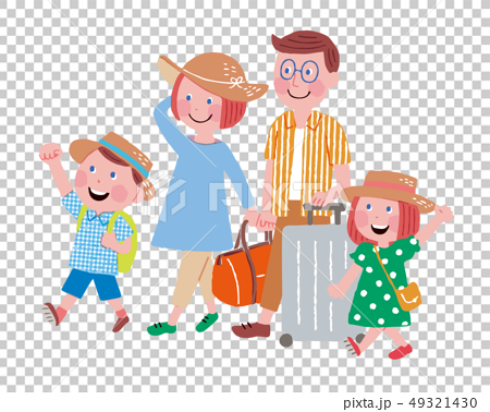 Family trip - Stock Illustration [49321430] - PIXTA