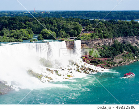 Niagara Falls Canada ナイアガラフォールズ ナイアガラの滝の写真素材