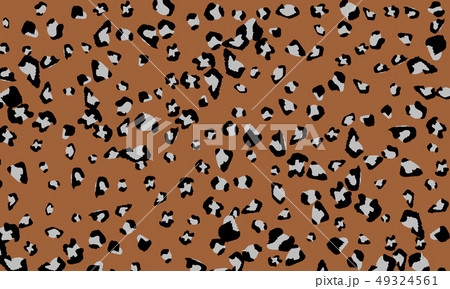 Leopard print design. Animal skin pattern. 49324561