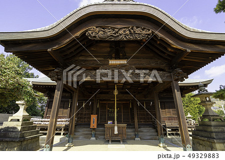 岡山　倉敷市児島　下津井　祇園神社　拝殿 49329883
