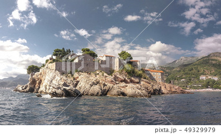 Sveti Stefan island in Montenegro Sveti Stefan island in Montenegro 49329979