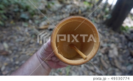 coffee cups handmade from bamboo tree 49330774